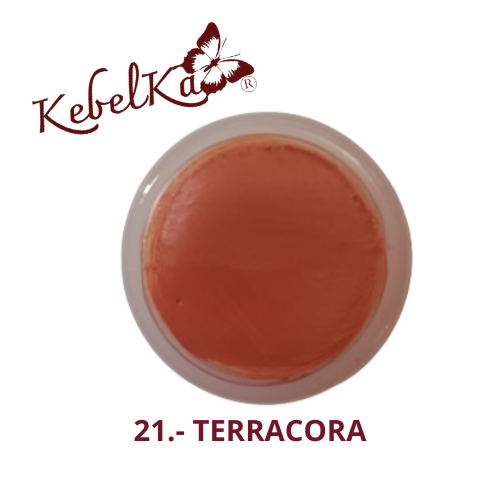 21.- TERRACOTA / KEBELKA Set heat Paint source photograph