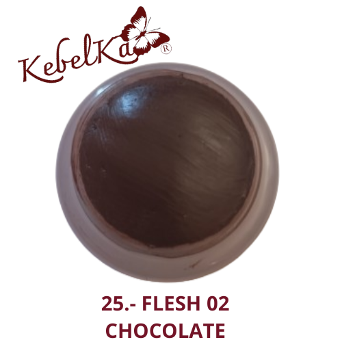 25 CHOCOLATE (Flesh 02) / KEBELKA Set heat Paint supplier photograph